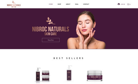Nibroc Naturals: E-Commerce Store