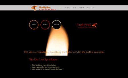 FireFlyFire: Creation and design of website with SEO services.