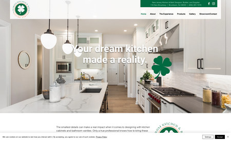 Ceardai Kitchen & Bath: Website designed for kitchen & bath design center.