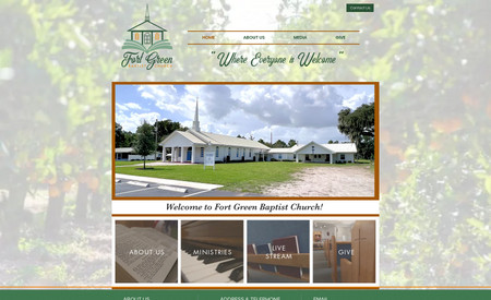 Fort Green BC: This is a website for a local church that includes live streaming.