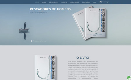 DEGRACADAI: e-commerce para venda do livro cristão de Ricardo Zagui