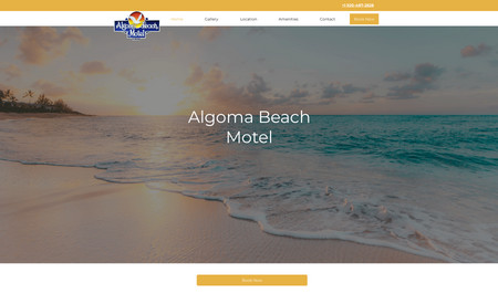 Motel Website: This website is a WordPress rebuild in Wix. It is waiting to launch. It integrates a third-party booking system that the client was already using. We can also implement Wix Bookings.