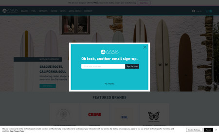 Aapua Surf Directory: Aapua is a free directory & news aggregator of culturally - relevant surf brands and shapers working to help support independent thinking. Discover new technologies, classic concepts, innovative products and buy something local.