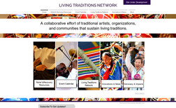 Living Traditions Music and Arts Web design and training