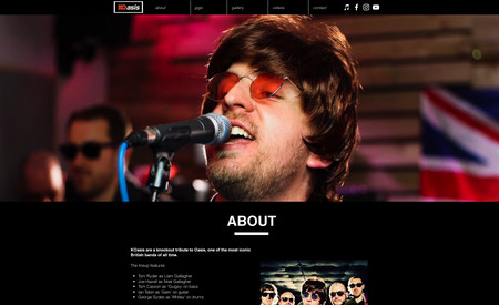 Koasis: Website for an Oasis tribute band.