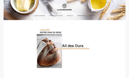 La Gourmandise: Photos et site internet pour la boulangerie, la Gourmandise
____
Photos and website for the bakery, La Gourmandise