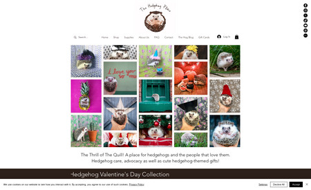 The Hedgehog Place: E-Commerce Store, Product Design, Website Design & Branding