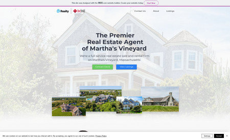 DWH Realty: Real Estate firm on Martha's Vineyard.

eBiz Select designed this website from scratch. It includes a custom database for the firm's exclusive real estate listings which is versatile enough to showcase rentals, sales, and short-term vacation properties. 