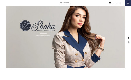 The Shaha: All branding, pictures, and website development 