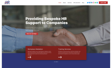 iHuman Resource: Created a job directory site for a start-up company.