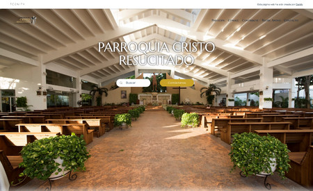 Cristo Resucitado: Parroquia en la zona hotelera de Cancún visitada por locales y turistas de todo el mundo.