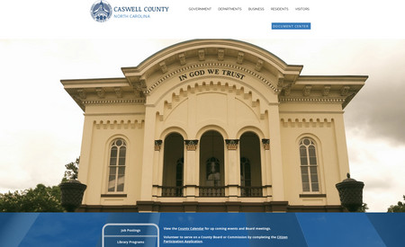 Caswell County NC: This is the government site for Caswell County. It provides information, news, zoning information and other documents. It is used primarily by businesses and residents in Caswell County.