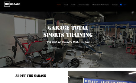 Garage Sports: Built a full booking and scheudling website for a sports training business