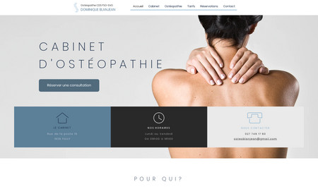 Osteopathie Fully: Site client