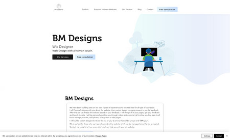 BM Designs: My site