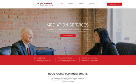 Dynasty M104: This is one of our 6 Website Templates designed to help Mediators grow their business faster and reach further without breaking the bank! 