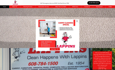 Lappins LLC: Redesign website in Wix from another hosted service. Integrate CMS and dynamic pages for easy user management.  Train staff on how to easily update and maintain site. 