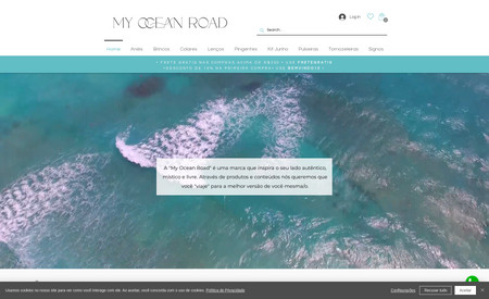 My Ocean Road: Redesign do Site
