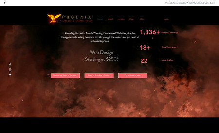 Phoenix MGD: Here is my personal site, it is still in the works .I love the video intro that is on that page.