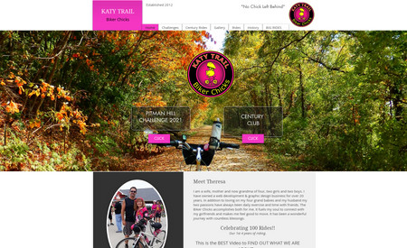Biker Chicks: Bike Riding Group Website
