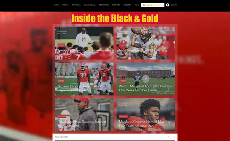 Black And Gold: Maryland Terps Sports