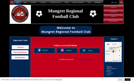 Mungret Regional FC: We designed and developed this website completely. We worked on all the development and programming things. 