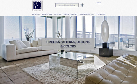 SSD Carpets: High end carpet designer and importer. We revamped their older Wix site with a new modern look, fonts, color, images, and text. The client is now very excited about their new Wix site.