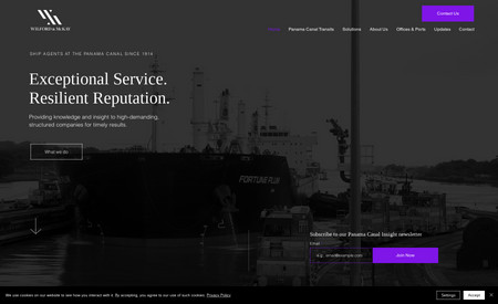 Wilford & McKay - Shipping Agents: SERVICES
Brand Strategy, Brand Identity, Brand Collateral, Web Design

GOALS
Refresh the identity to attract younger generations
Display more explicit the company info and activities online
More functional website to better communicate and interact with the clients
Update the web information and streamline it according to other brands of the group