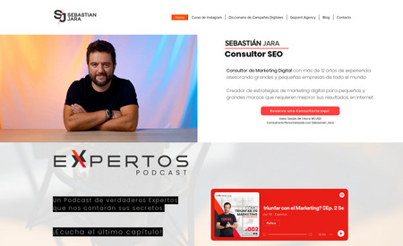 Sebastian Jara: Sitio web de Marca Personal para Sebastian Jara, CEO y Fundador de Gopoint Agency.