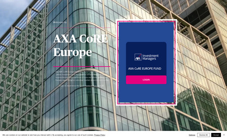 AXA CoRE Europe: 