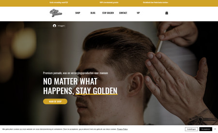 Stay Golden: Stay Golden is ontwikkeld door een team ervaren barbiers die geloven in totale controle voor ieder haartype en baard. Ontdek nu de premium pomade, wax en verzorgingsproducten van Stay Golden en krijg ook jouw haar en baard onder volledige controle.