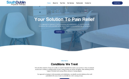 South Dublin: Website redesign for therapy business