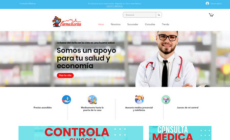 Farmakorita: Farmakorita, es la marca de sucursales o puntos de venta de farmacias en México.  Ofrece venta de medicamentos y servicios médicos