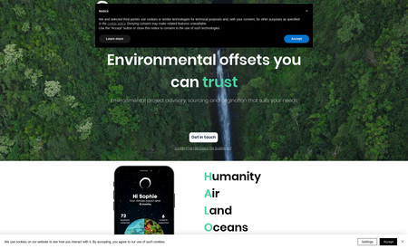 Halo.eco: An innovative eco start-up to allow people to offset their carbon footprint with a simple subscription! We added custom functionality to allow members to view the impact they are having and various eco projects.