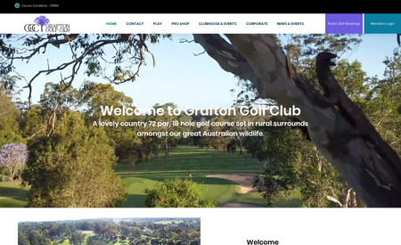 Grafton Golf Club: Grafton Golf Club wanted a new modern website that's easy for members to navigate through to see all the latest news and events along with results from past events. 