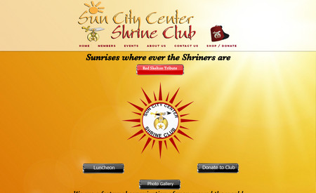 Sun City Shrine Club: Sun City Center Shrine Club is a fraternal organization of men around the world dedicated to brotherhood, compassion & service to others.  We are Shriners having Fun with a Purpose and we are a Shrine Club affiliated with Egypt Shriners in Tampa, Florida.