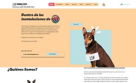 Perro•Tico: Web Desing