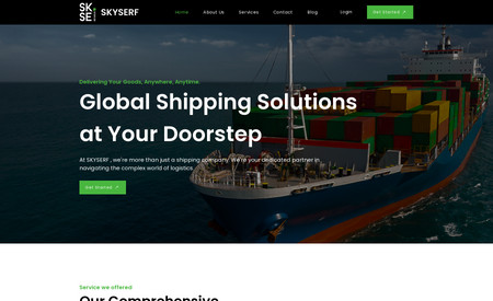 Sky Serf: We developed a fully velo-powered shipping service provider website. Here users can integrate this to their website can connect the orders coming on the website to this platform. Users can recharge their wallets and track the shipments.