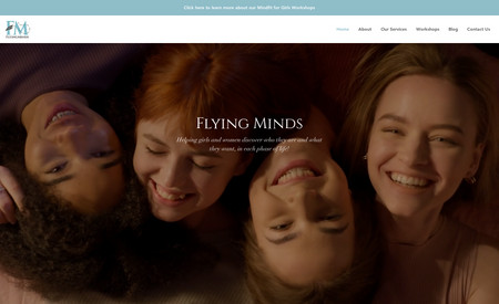 Flying Minds: Website Design