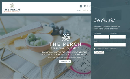 The Perch Events: Site Build