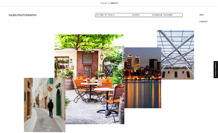 Vajra Photography: Redesign website for a great photographer