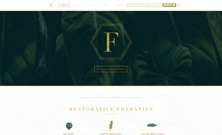 Fleuresh: A gorgeous spa deserves a gorgeous website. The original website was extremely lacking in both user experience and overall esthetic. Now, its classy, luxurious, accurate and helpful, just like my clients spa! Developing the branding for this spa was so much fun, and my client was blown away. All the special elements, like the leafy greens and gold metal textures really make it pop! My client is extremely proud of this site and her brand!