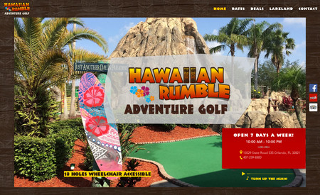 Hawaiian Rumble: New classic website build