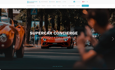 Supercar Sharing: In this project I did following things :
1.Account Creation
2.Subscription Integartion
3.User-Friendly Listing Integration
4.Data Security (clients can only modify their own listing)
5.Real-Time Listing
6.Calander with Booking Start /Ending and person message function with email distribution.