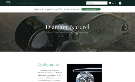 Diamant Naturel: Brand, Logo, Website, Style Guidelines...
