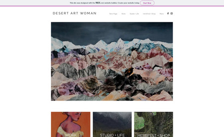 Desert Art Woman: 