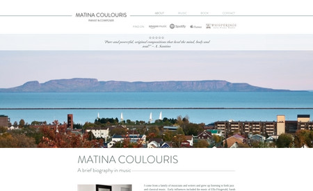 Matina Coulouris | Pianist: Complete design.