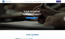 Sheffield School of Accountancy Website Design & Development + Logo & branding