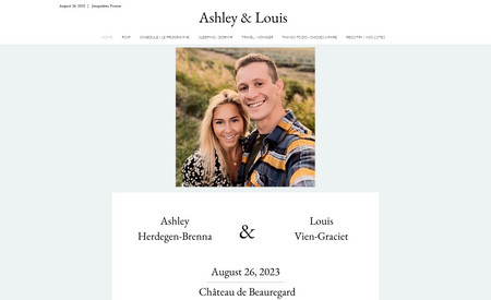 Ashley & Louis: Built from scratch.