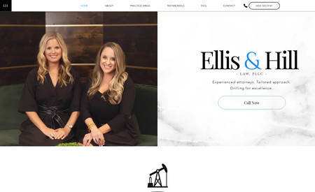 Ellis & Hill Law: The firm of Ellis & Hill Law, PLLC serves the entire state of Texas regarding civil litigation, corporate law, estate planning, family law and guardianships. With over two decades of combined experience in the Permian Basin, our team pursues excellence in representing our clients to ensure the best outcome and legal representation possible.